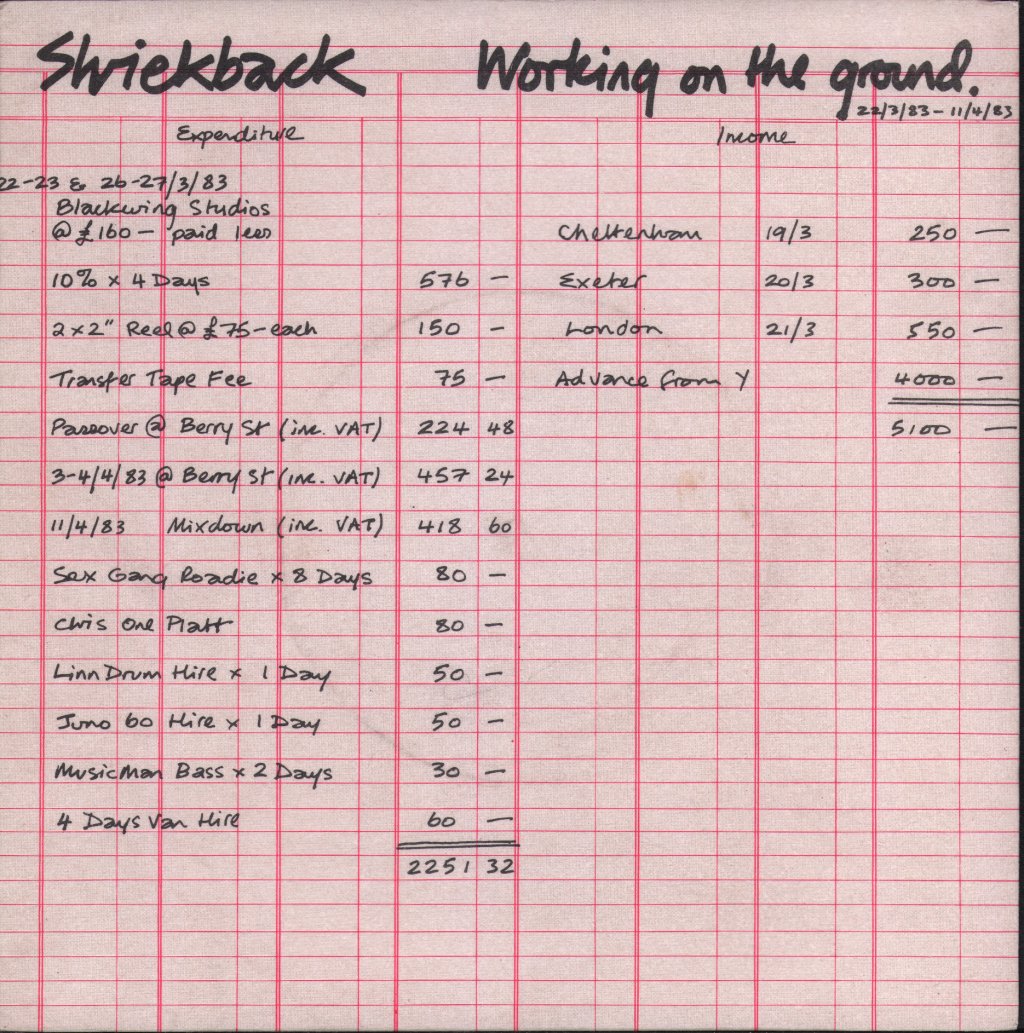Shriekback - Working On The Ground - 7 Inch