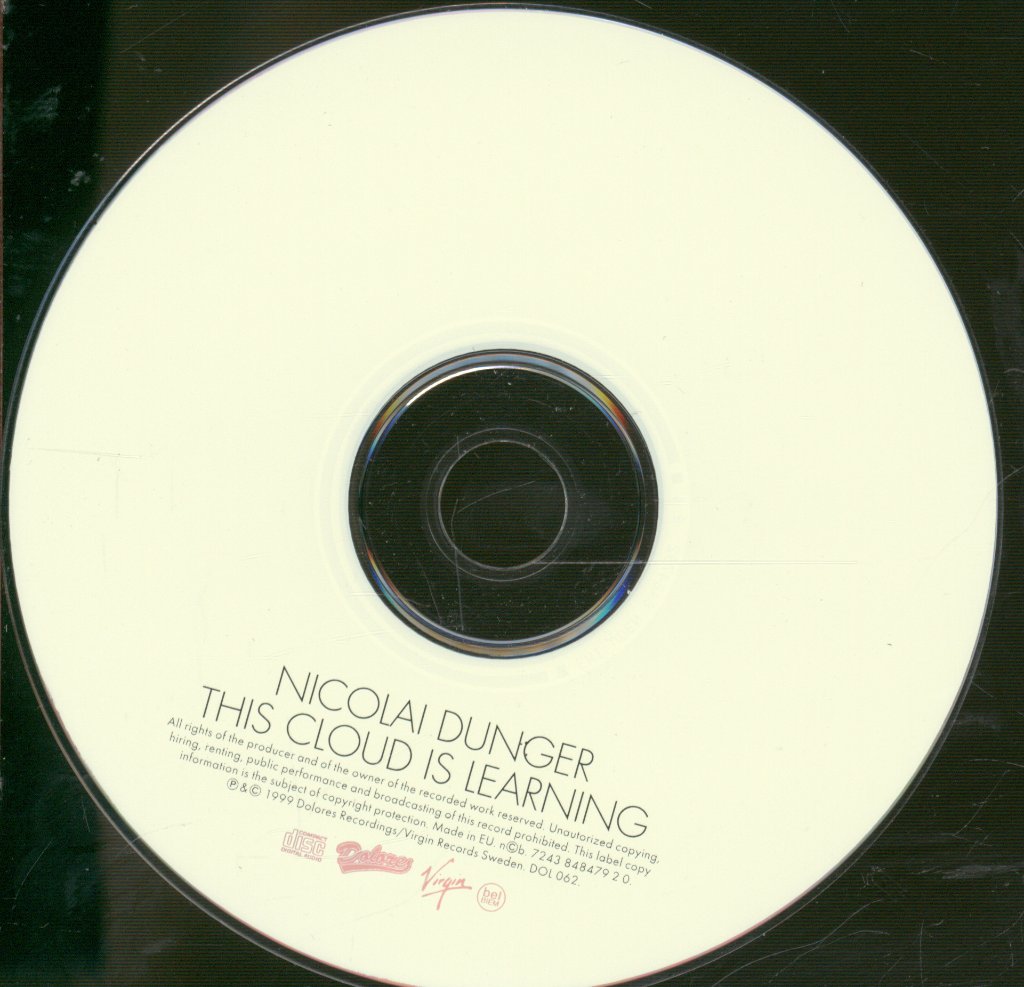 Nicolai Dunger - This Cloud Is Learning - Cd