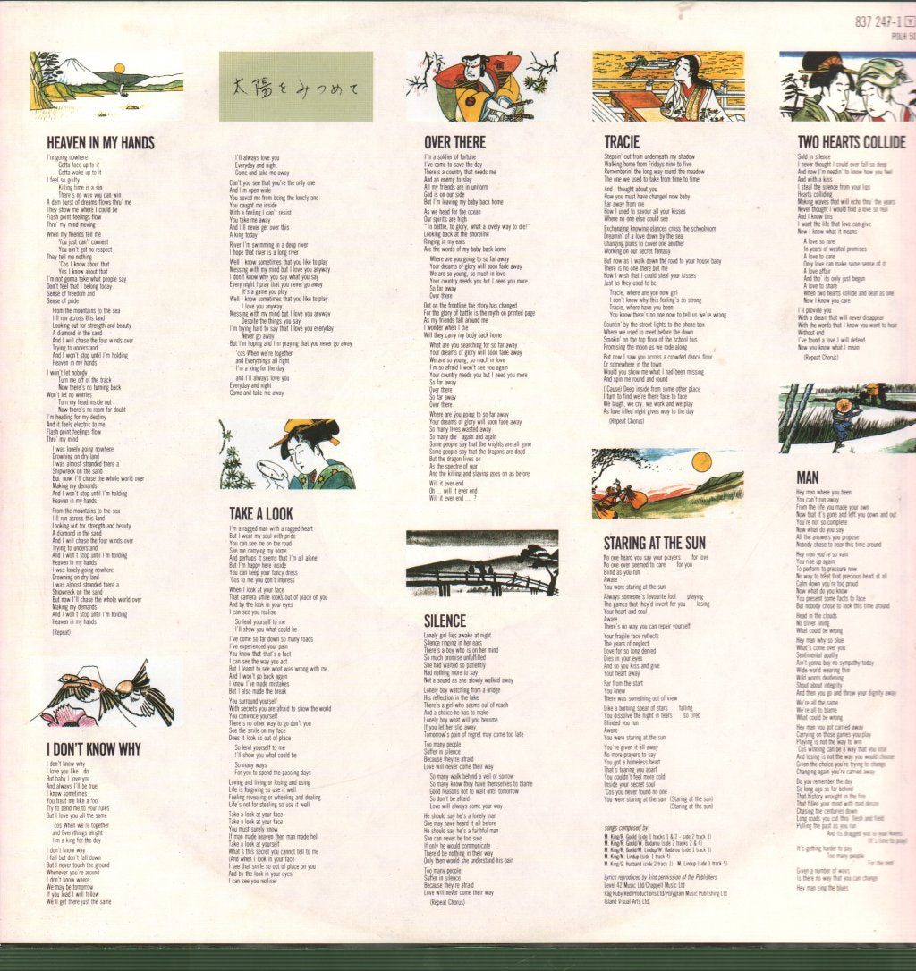 Level 42 - Staring At The Sun - Lp