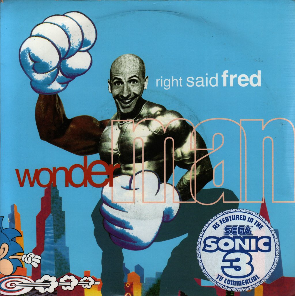 Right Said Fred - Wonder Man - 7 Inch