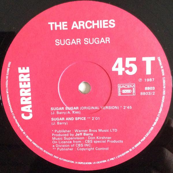 Archies - Sugar, Sugar - 12 Inch