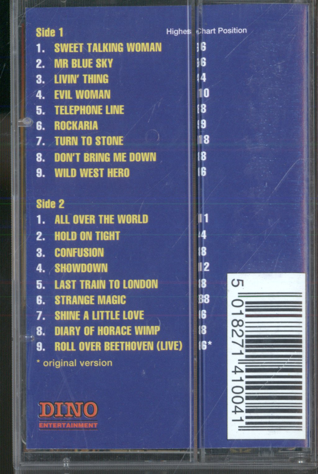 Electric Light Orchestra - Very Best Of The Electric Light Orchestra - Cassette