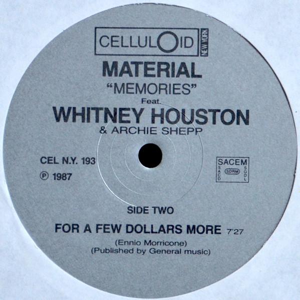 Material Whitney Houston Featuring Archie Shepp - Memories - 12 Inch