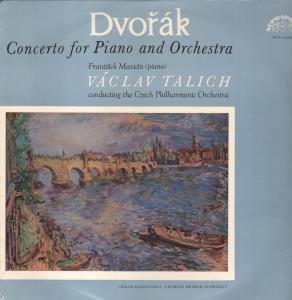 Frantisek Maxian / Czech Philharmonic / Vaclav Talich - Dvorak - Concerto For Piano And Orchestra - Lp