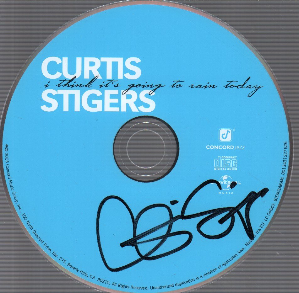 Curtis Stigers - I Think It's Going To Rain Today - Cd