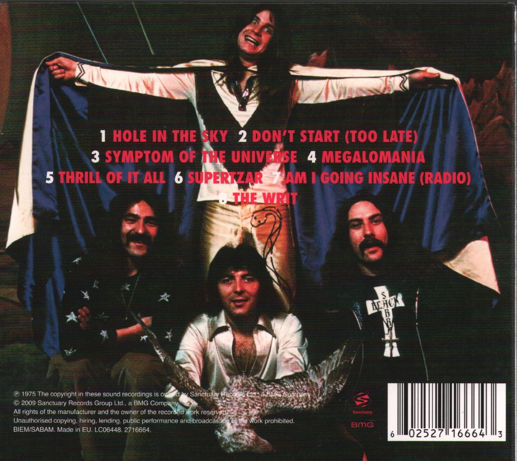 Black Sabbath - Sabotage - Cd