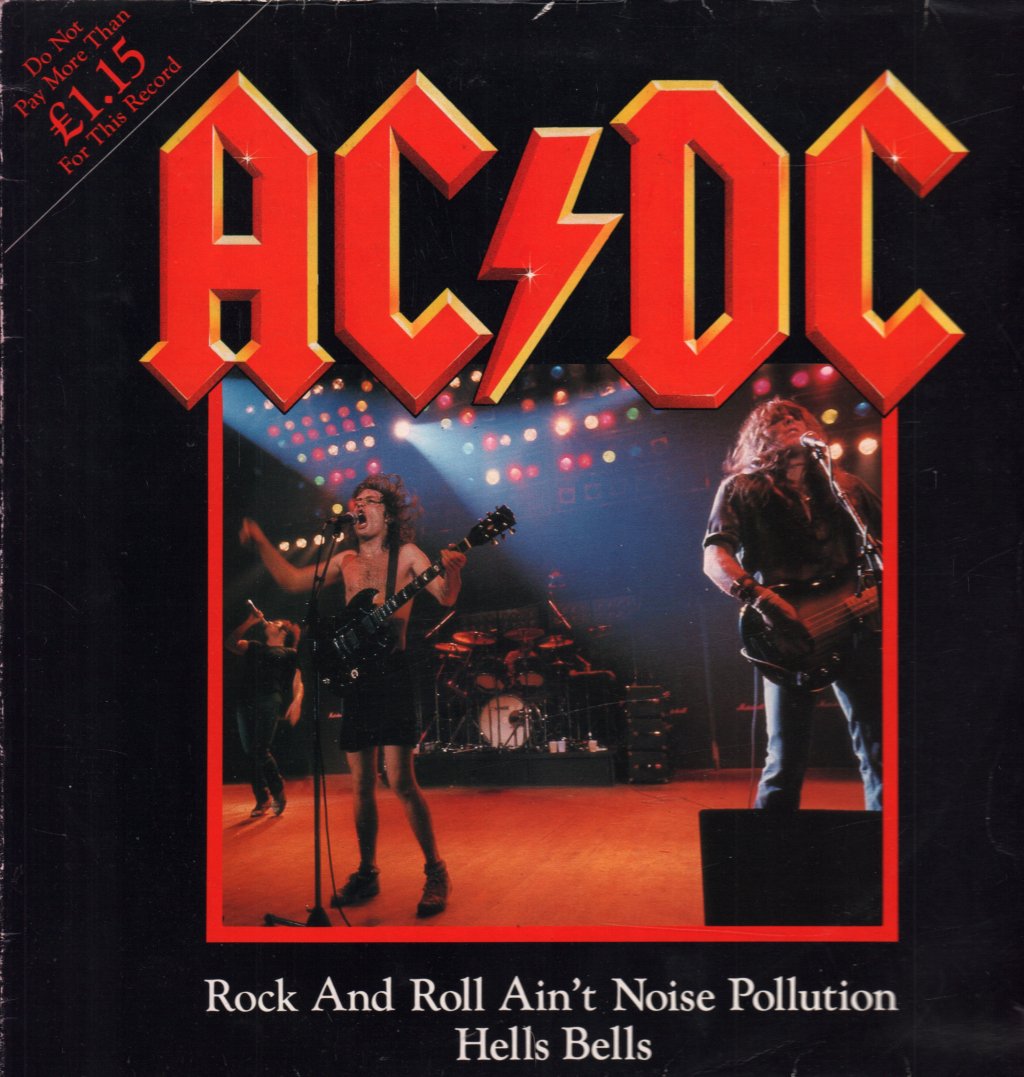 AC/DC - Rock And Roll Ain't Noise Pollution - 12 Inch