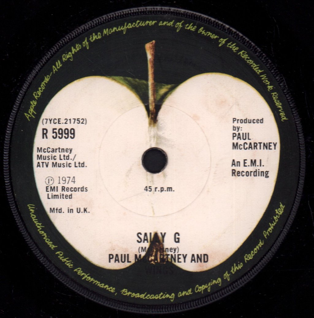 Paul McCartney And Wings - Junior's Farm - 7 Inch