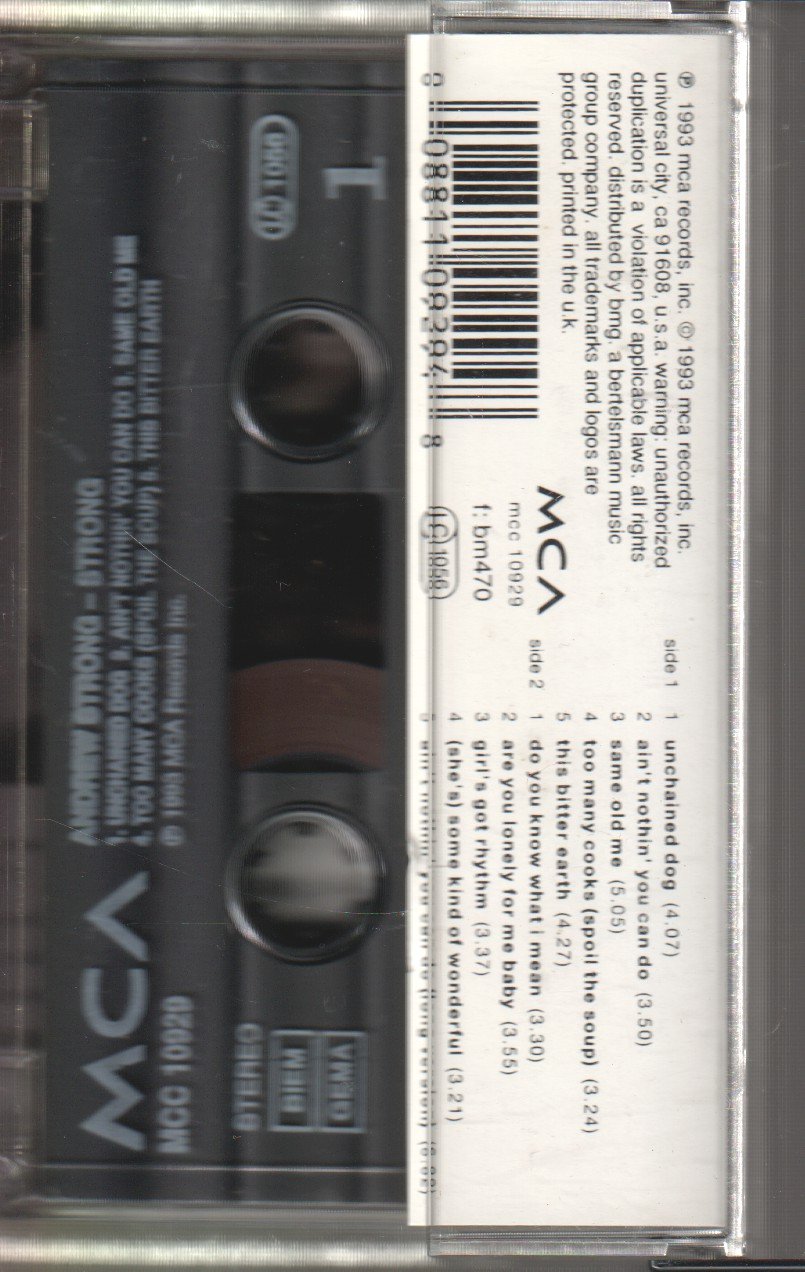 Andrew Strong - Strong - Cassette