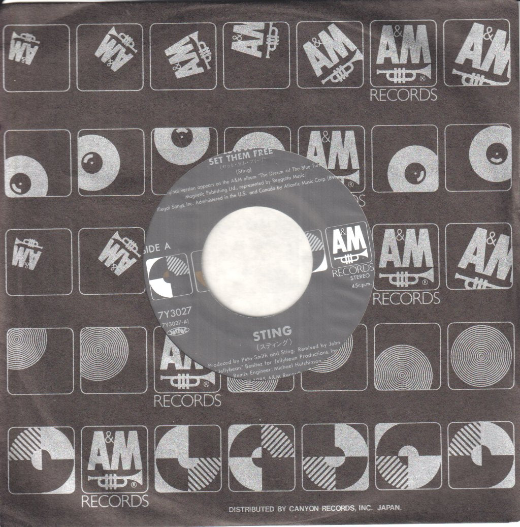 Sting - If You Love Somebody Set Them Free - 7 Inch