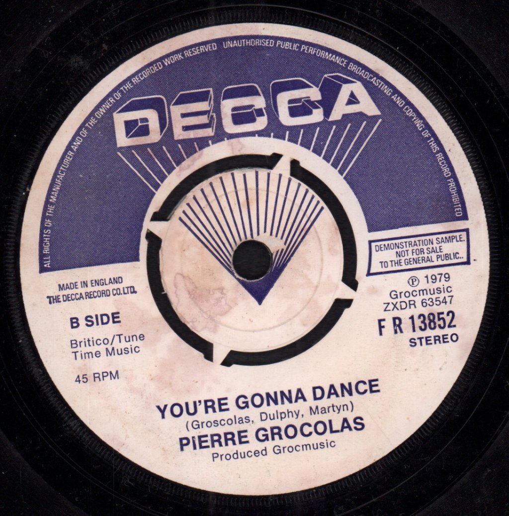 Pierre Grocolas - Flying Love - 7 Inch