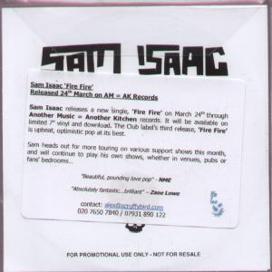 Sam Isaac - Fire Fire - Cdr