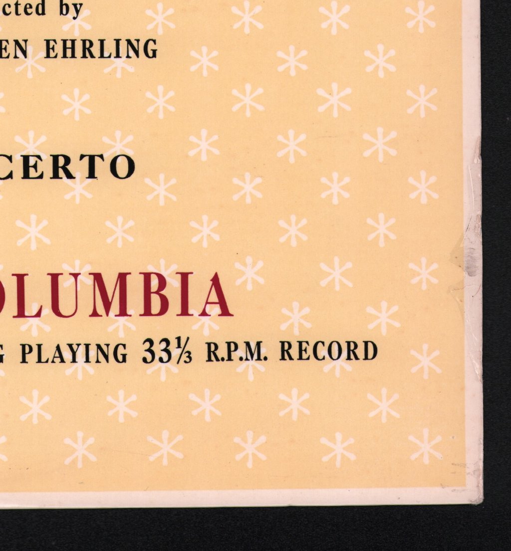 David Oistrakh / Stockholm Festival Orchestra / Sixten Ehrling - Beethoven Violin Concerto - Lp