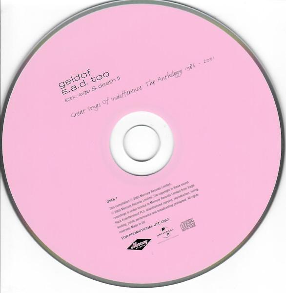 Bob Geldof - S.A.D. Too (Sex, Age & Death II) - Cd