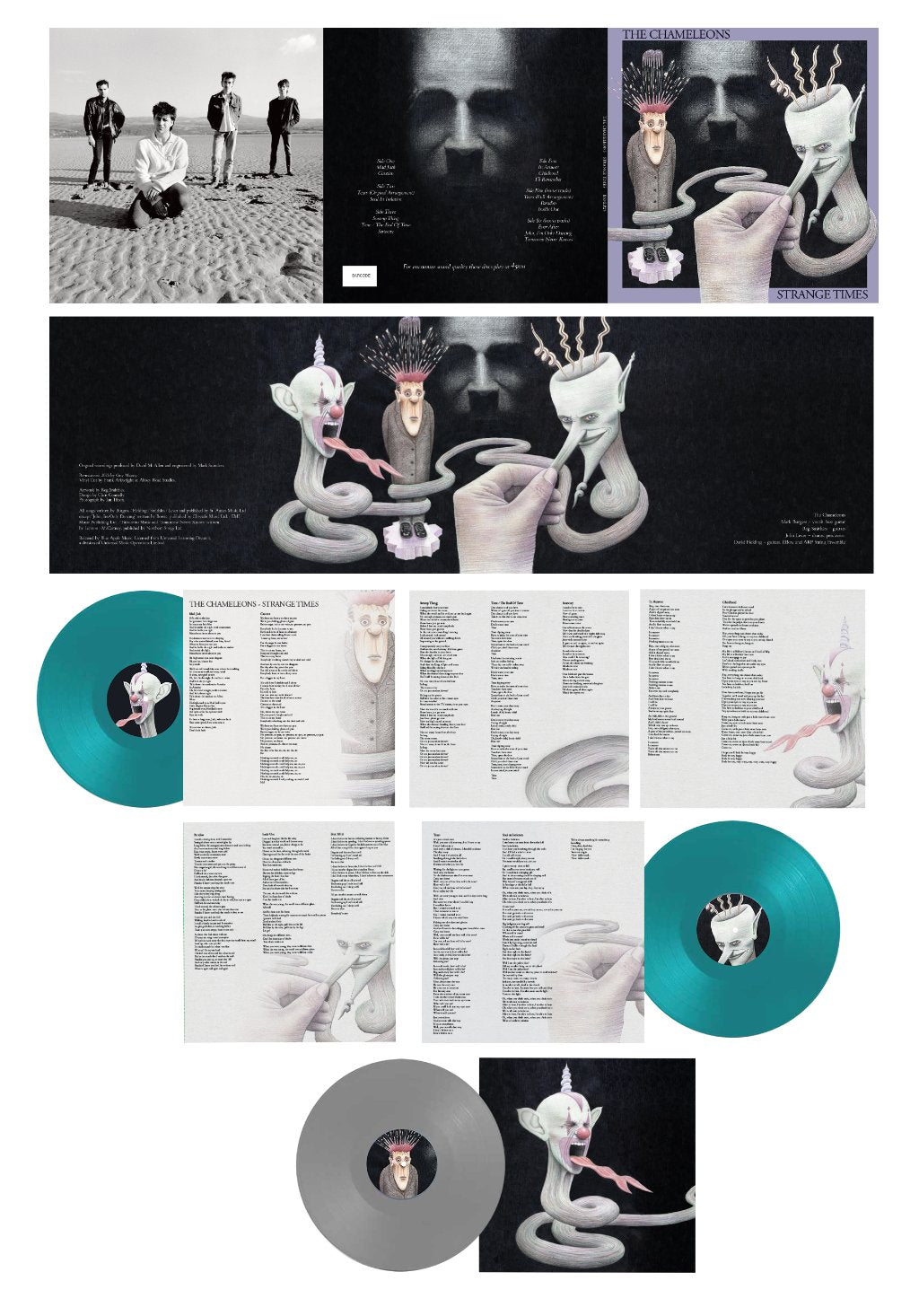 Chameleons - Strange Times - Triple Lp