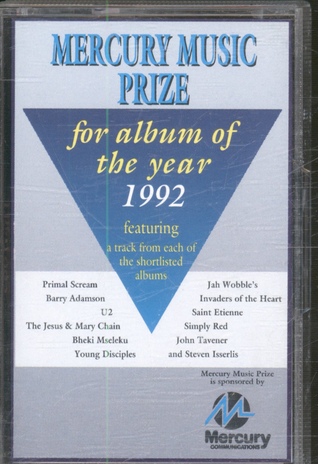 Various Artists - 1992 Mercury Music Prize Sampler - Cassette
