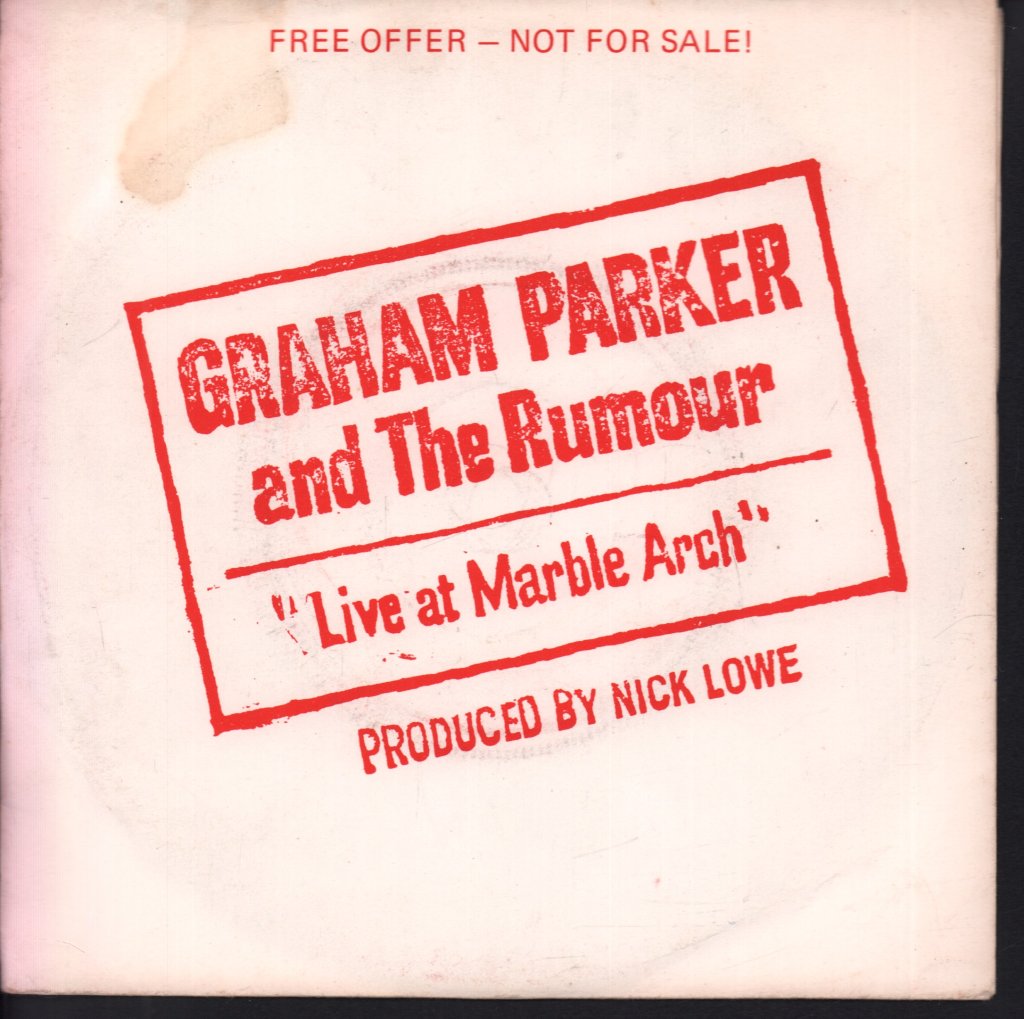 Graham Parker And The Rumour - Silly Thing - 7 Inch