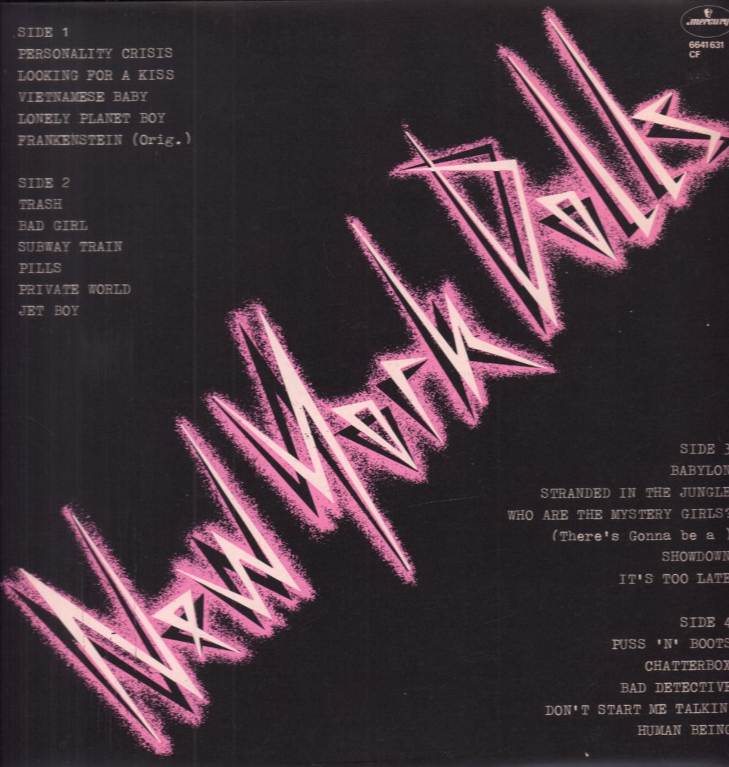 New York Dolls - New York Dolls - Double Lp