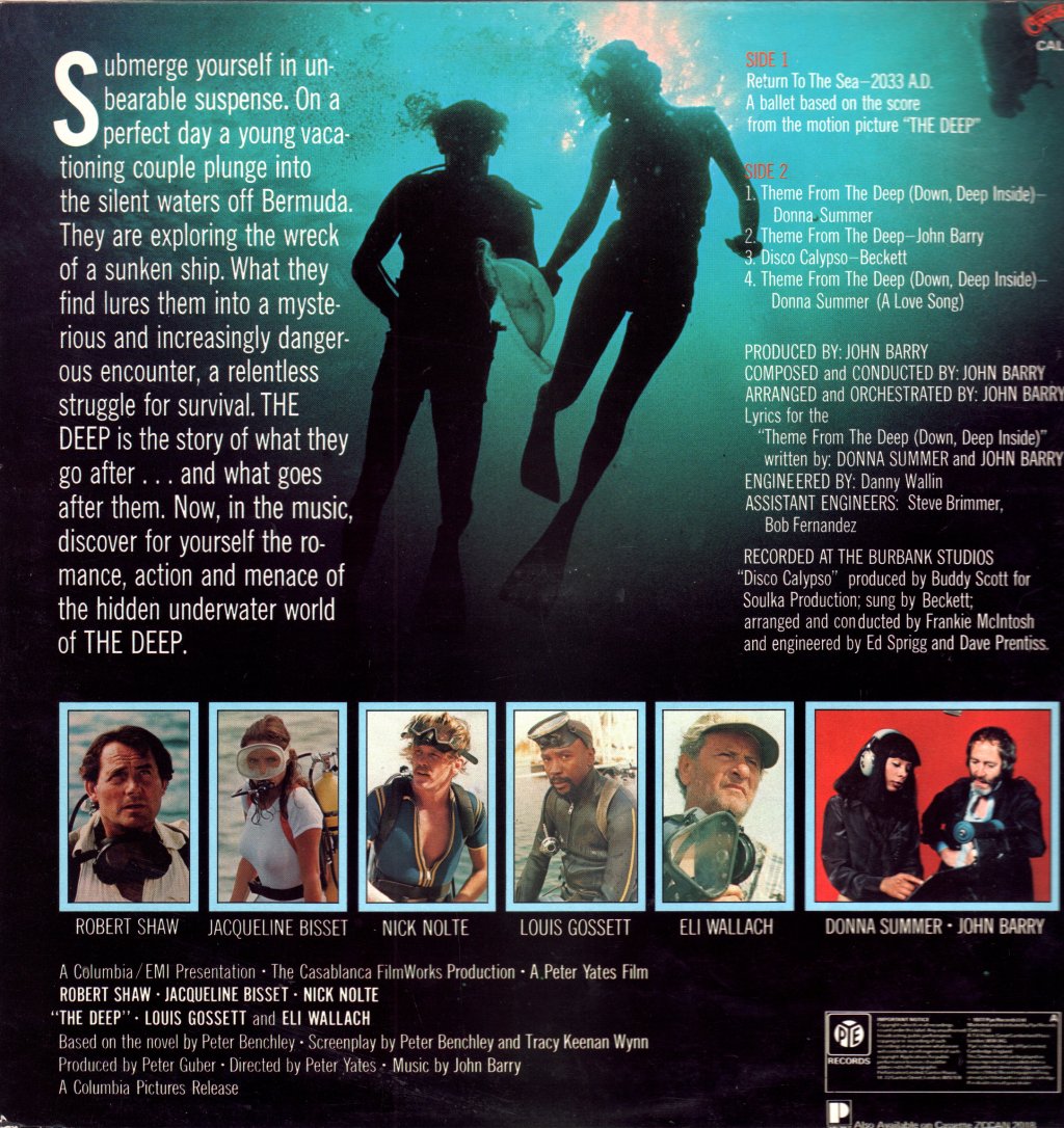 John Barry - Deep (Soundtrack) - Lp