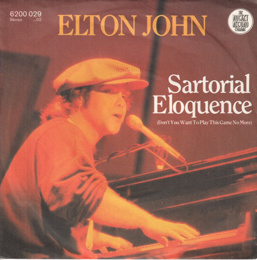 Elton John - Sartorial Eloquence - 7 Inch