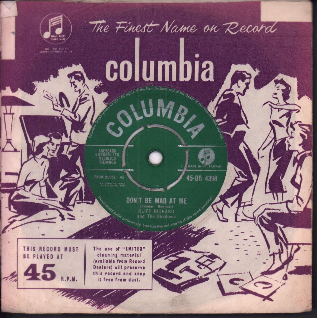 Cliff Richard And The Shadows - A Voice In The Wilderness - 7 Inch