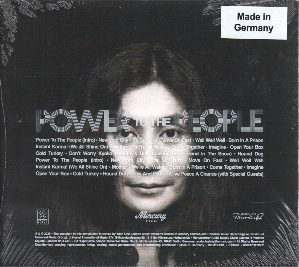 Plastic Ono Band, John Lennon and Yoko - Power To the People - Double Cd