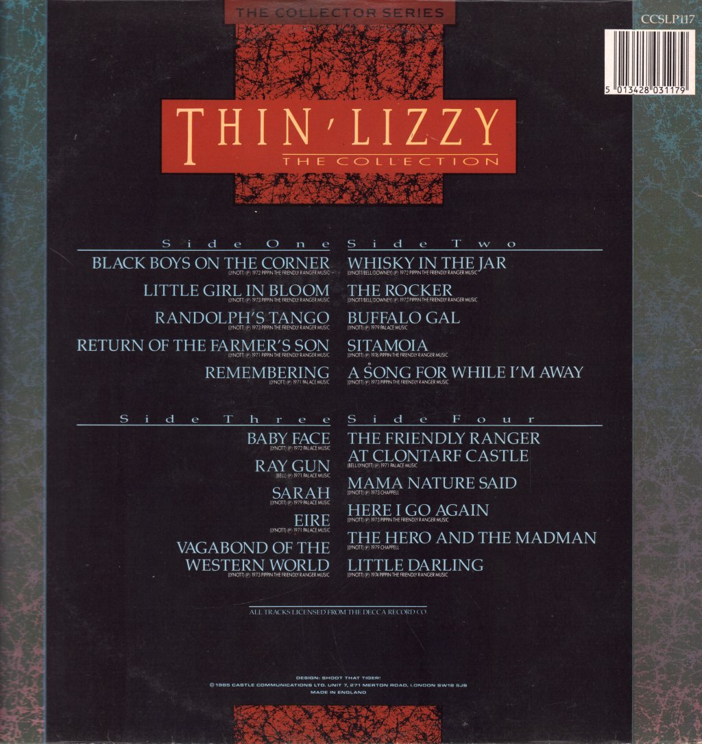 Thin Lizzy - Collection - Double Lp