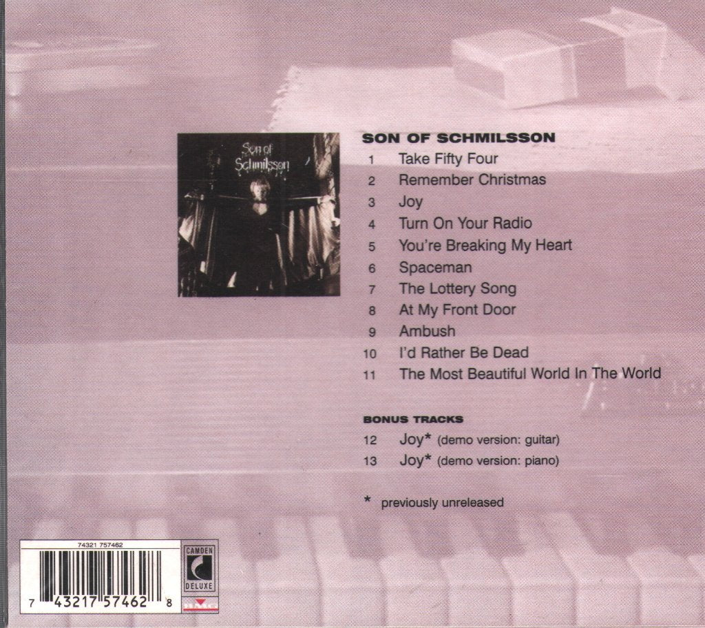Harry Nilsson - Son Of Schmilsson - Cd