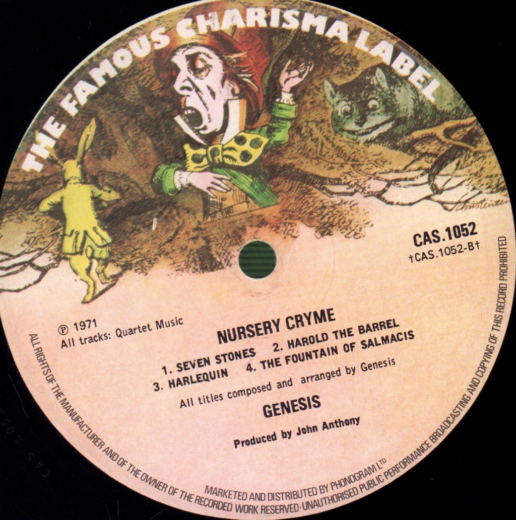 Genesis - Nursery Cryme - Lp