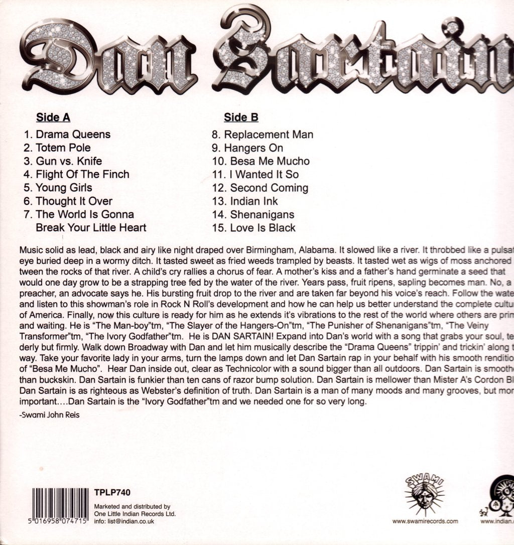 Dan Sartain - Join Dan Sartain - Lp