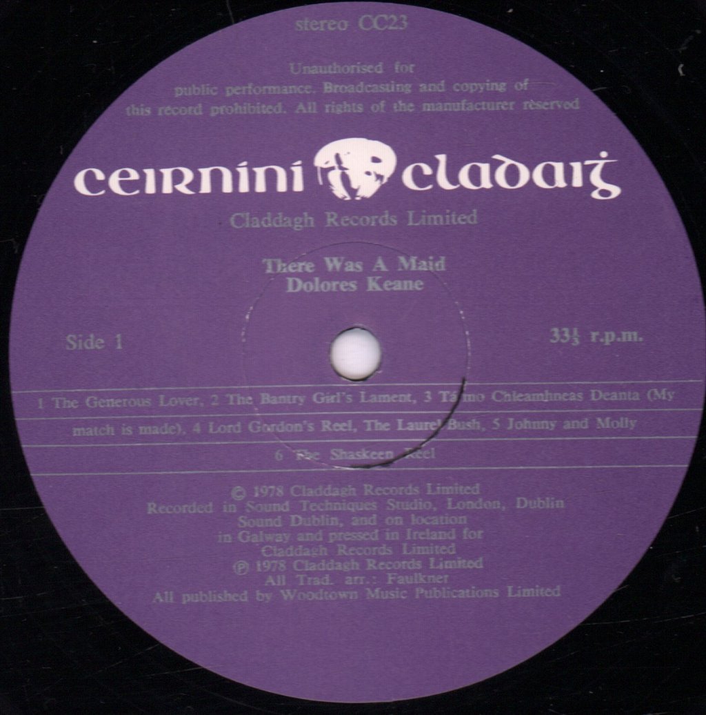 Dolores Keane - There Was A Maid - Lp