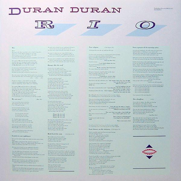 Duran Duran - Rio - Double Lp