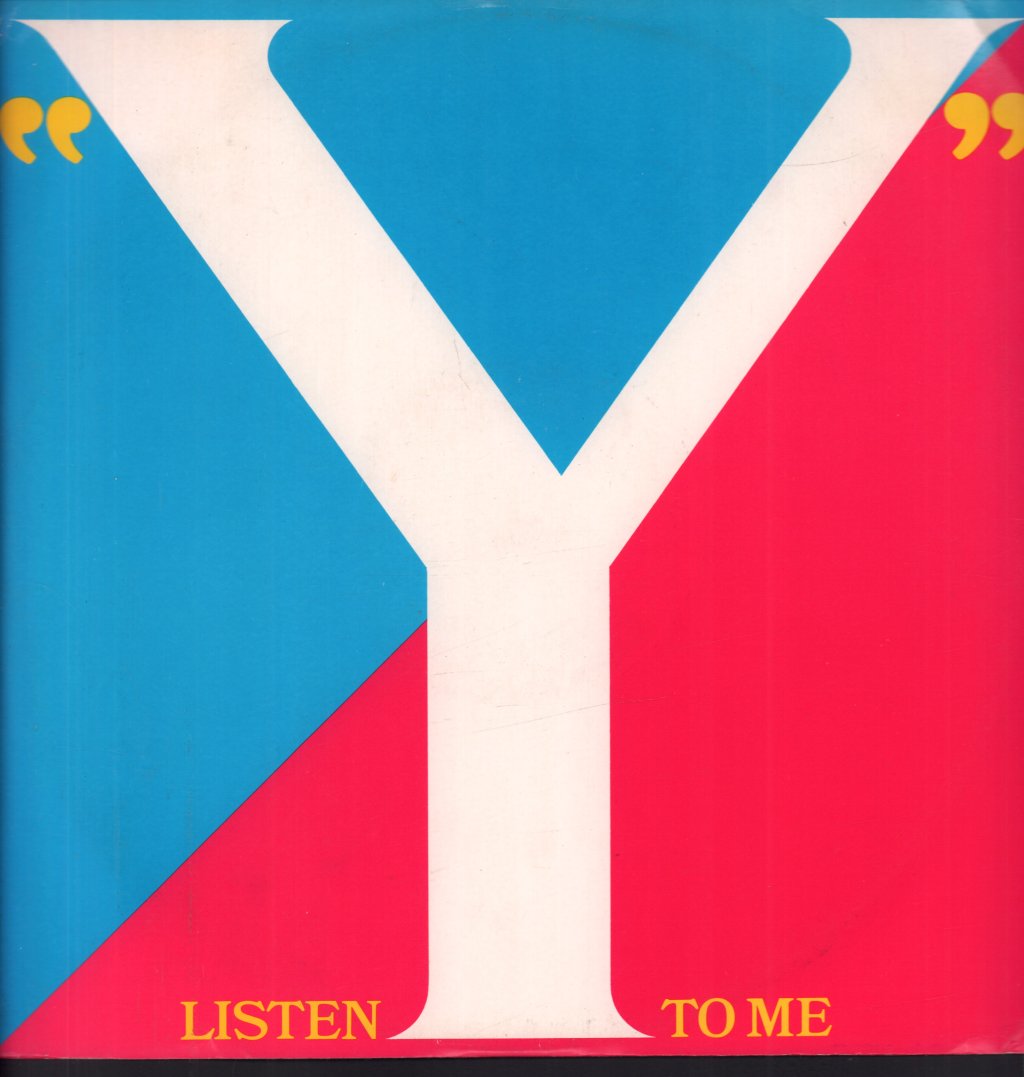 Y - Listen To Me - 12 Inch