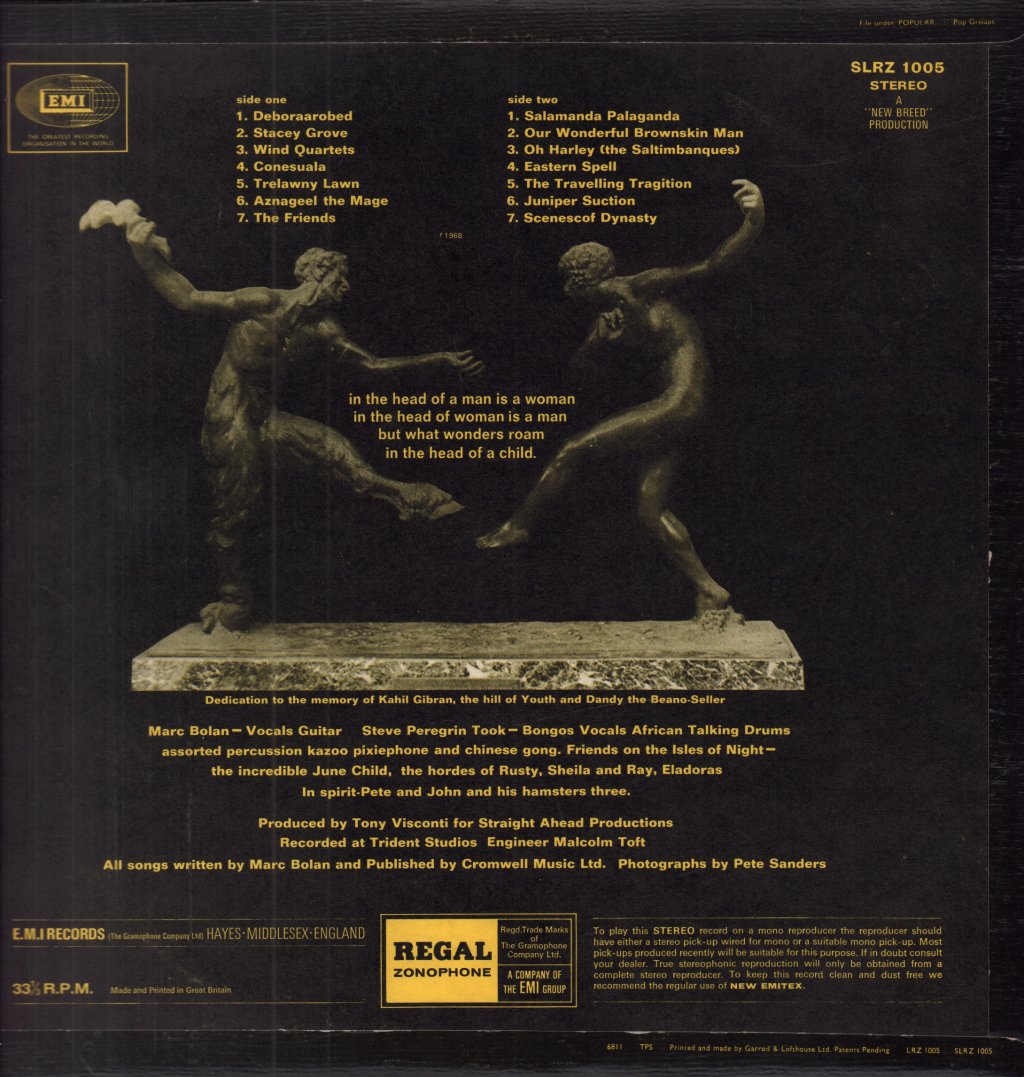 Tyrannosaurus Rex - Prophets Seers And Sages The Angels Of The Ages - Lp