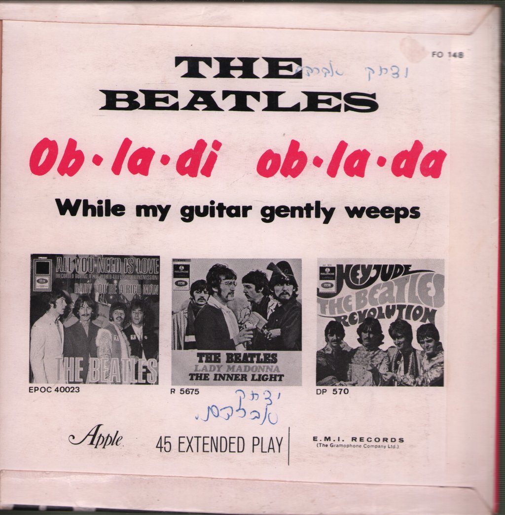 Beatles - Ob-La-Di Ob-La-Da - 7 Inch