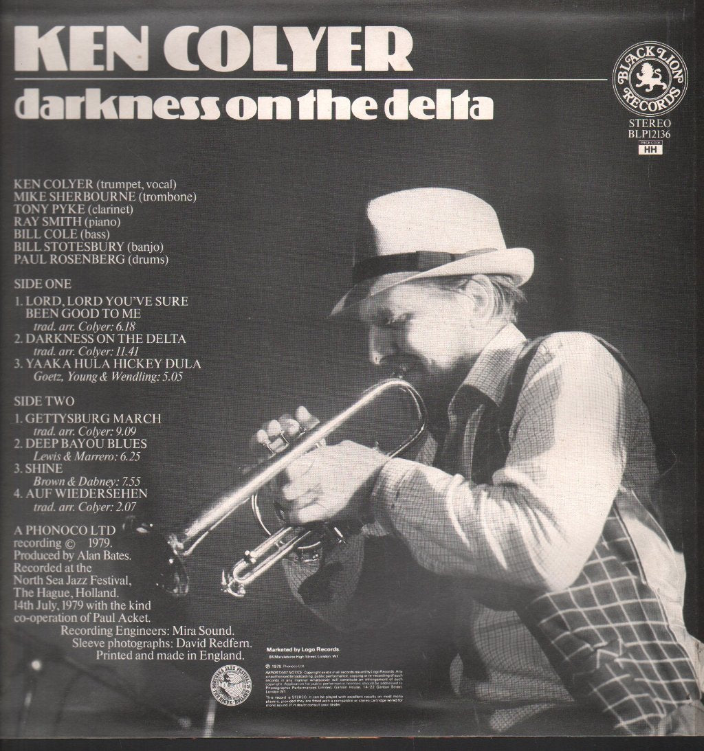 Ken Colyer - Darkness On The Delta - Lp