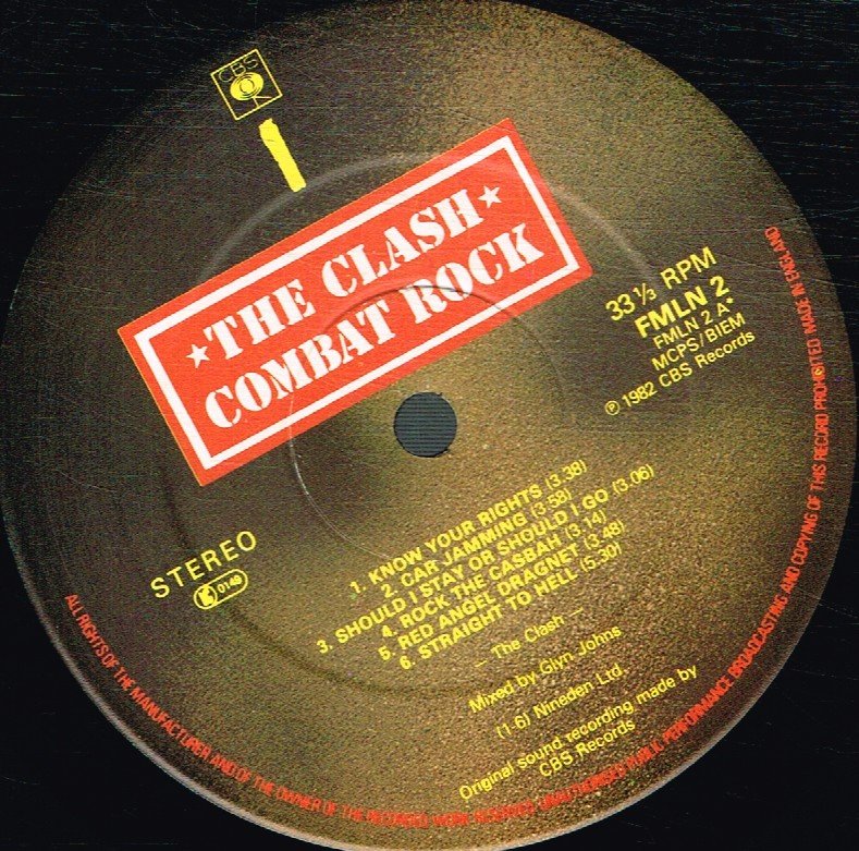 Clash - Combat Rock - Lp