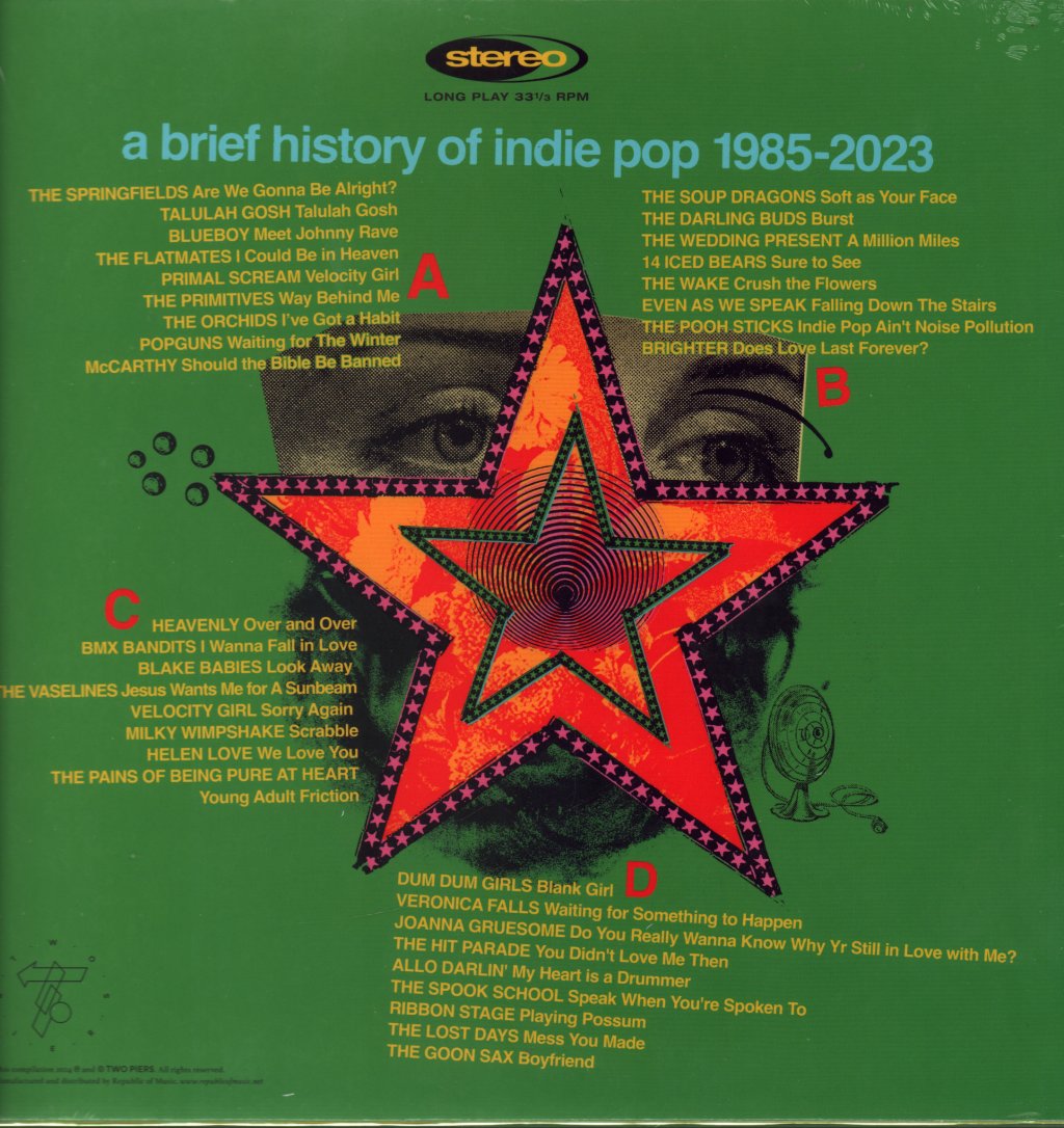Various Artists - Come To My World (A Brief History of Indie Pop 1985-2023) - Double Lp