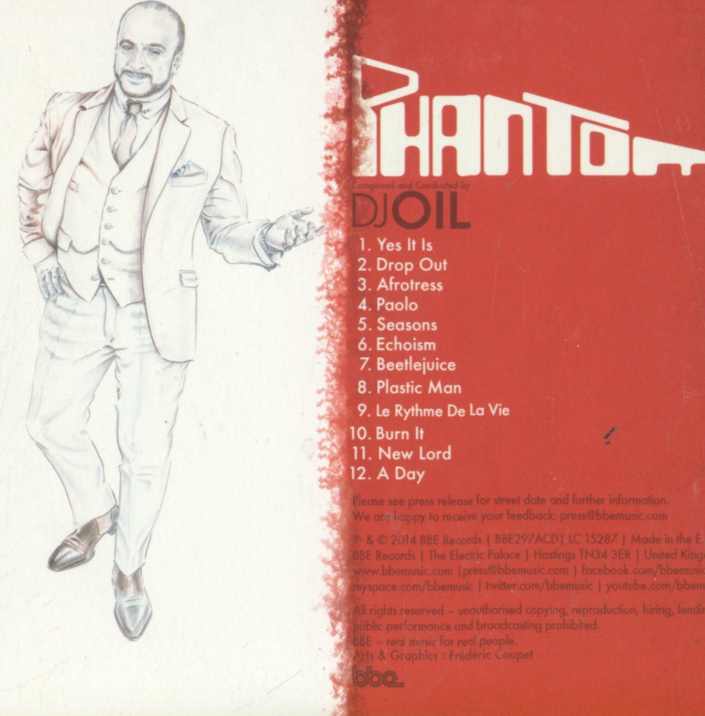 DJ Oil - Phantom - Cd