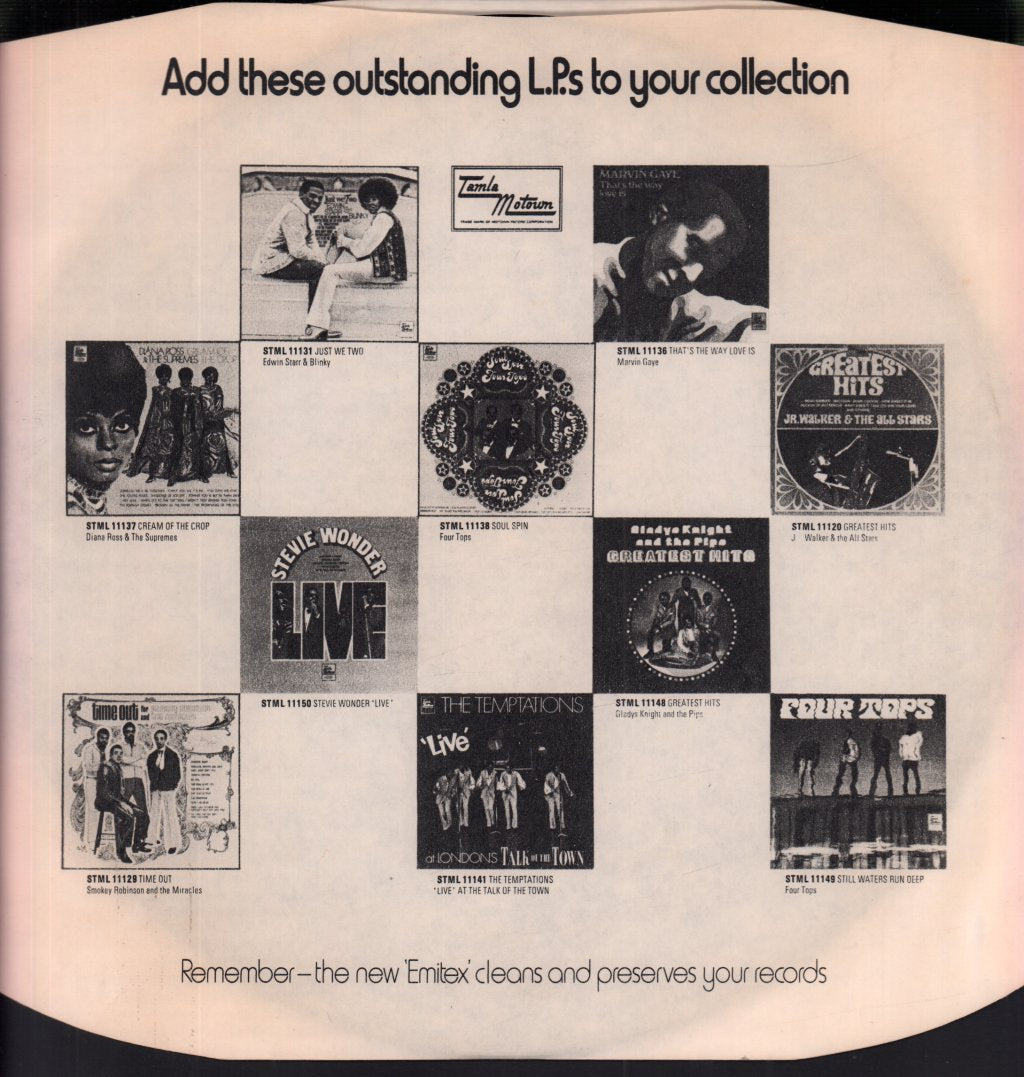 Various Artists - Motown Memories 16 Non Stop Tamla Hits - Lp