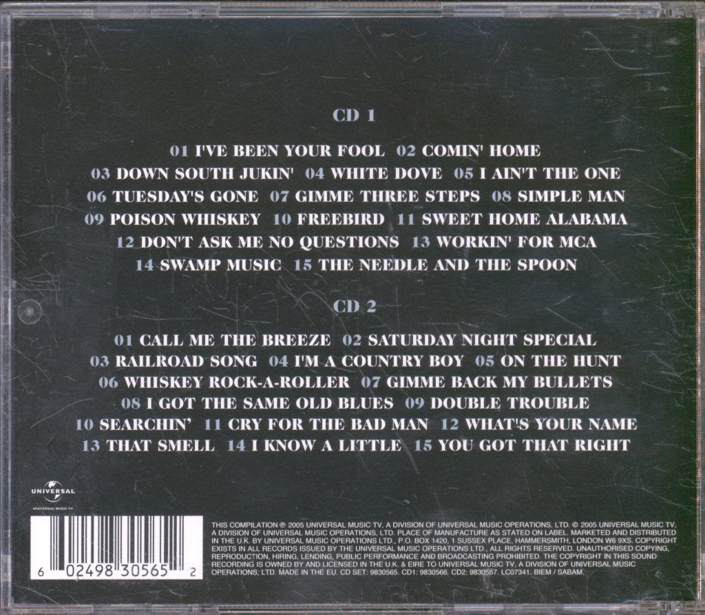 Lynyrd Skynyrd - Greatest Hits - Double Cd