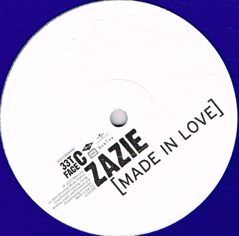 Zazie - Made In Love - Double Lp