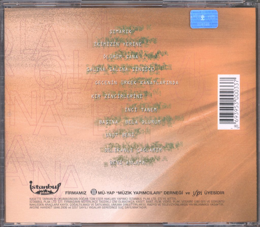 Tarkan - Ölürüm Sana - Cd