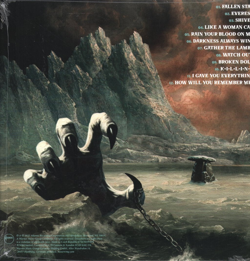 Halestorm ‎– Everest レコード ハードロックLP Vinyl HALESTORM - EVEREST - PINK COLOR - VINYL LP – Rock & Roll