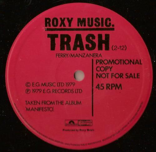 Roxy Music - Trash - 12 Inch