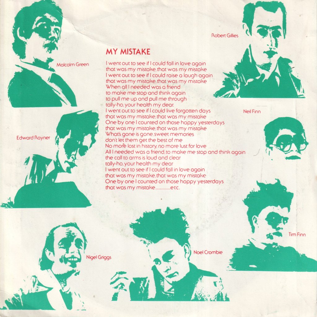 Split Enz - My Mistake - 7 Inch