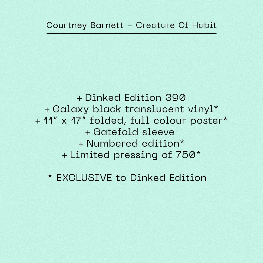 Courtney Barnett - Creature Of Habit (Dinked Edition #390) - Lp