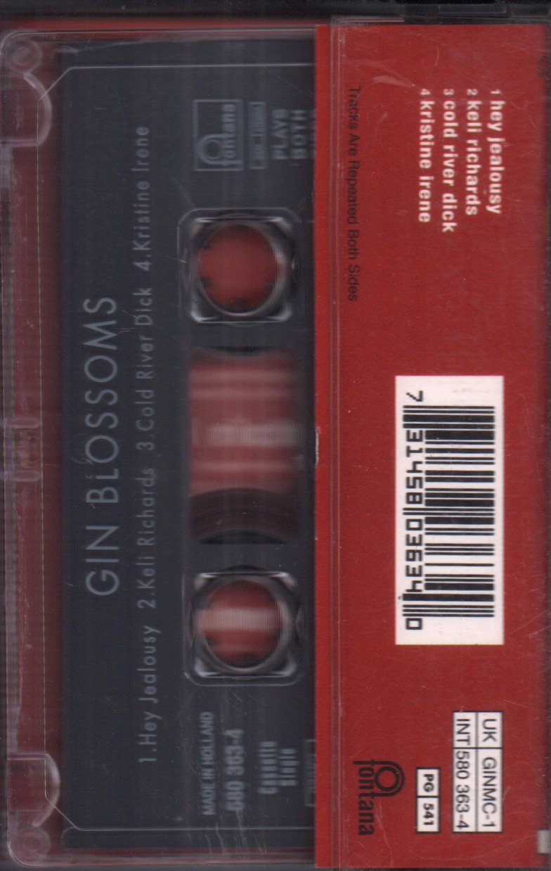 Gin Blossoms - Hey Jealousy - Cassette