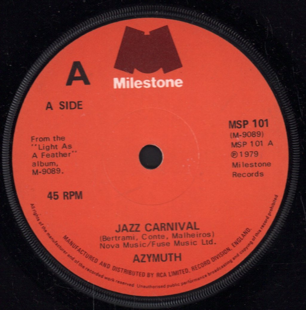 Azymuth - Jazz Carnival - 7 Inch
