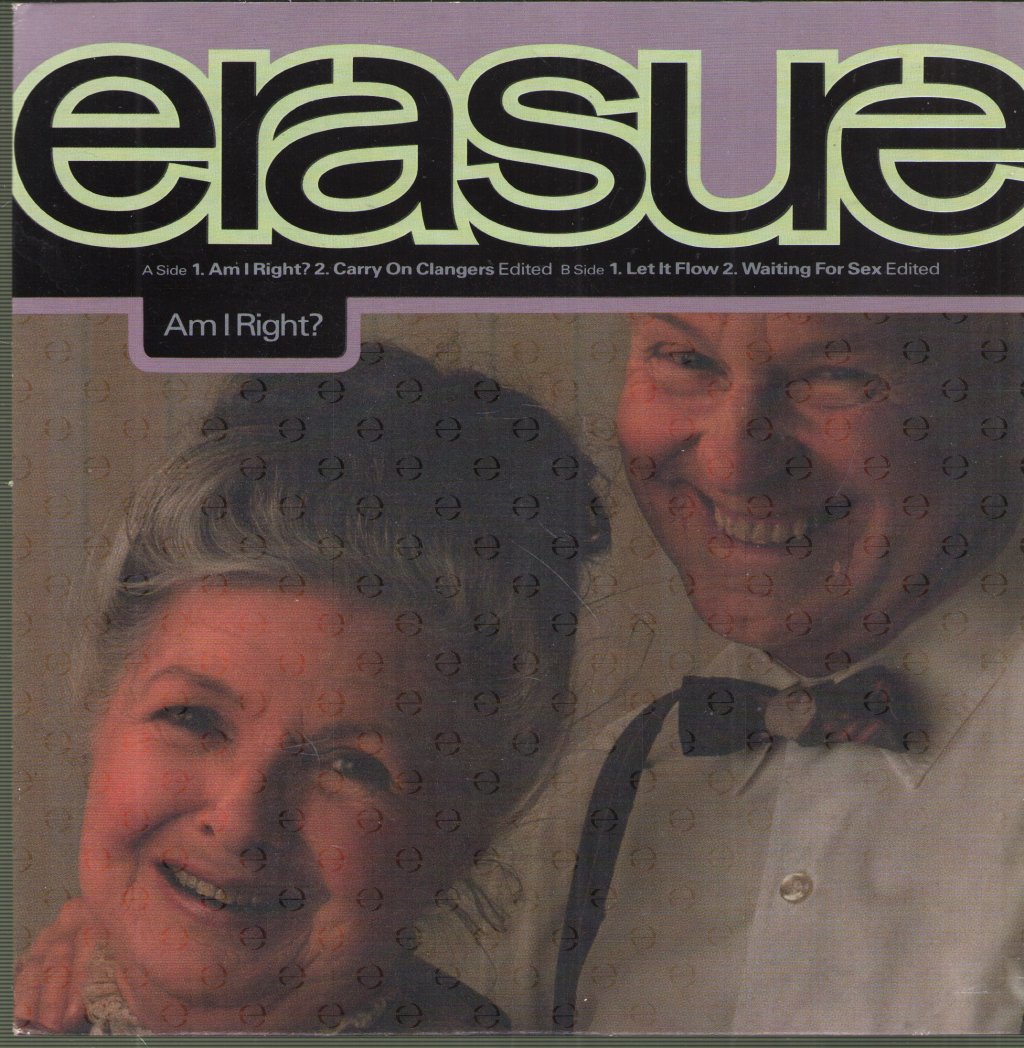 Erasure - Am I Right - 7 Inch